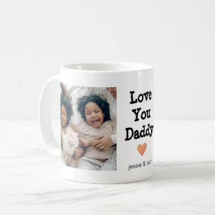 Mug Fête des pères Love You Daddy 2 Photos