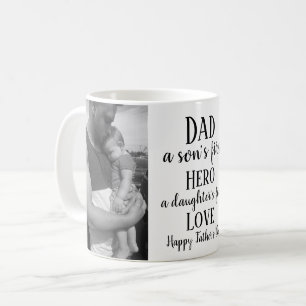 Mug Fête des pères Personnalisée 2 Devis Photo