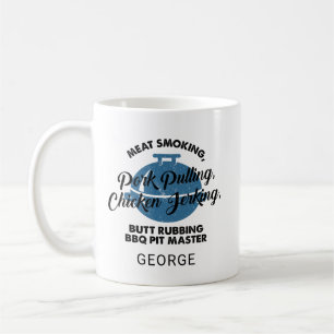 Mug Fête des pères personnalisée BBQ Papa personnalisé