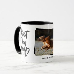 Mug Fête des pères photo Best Dog Dad