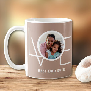 Mug Fête des pères photo moderne de Best Dad Ever