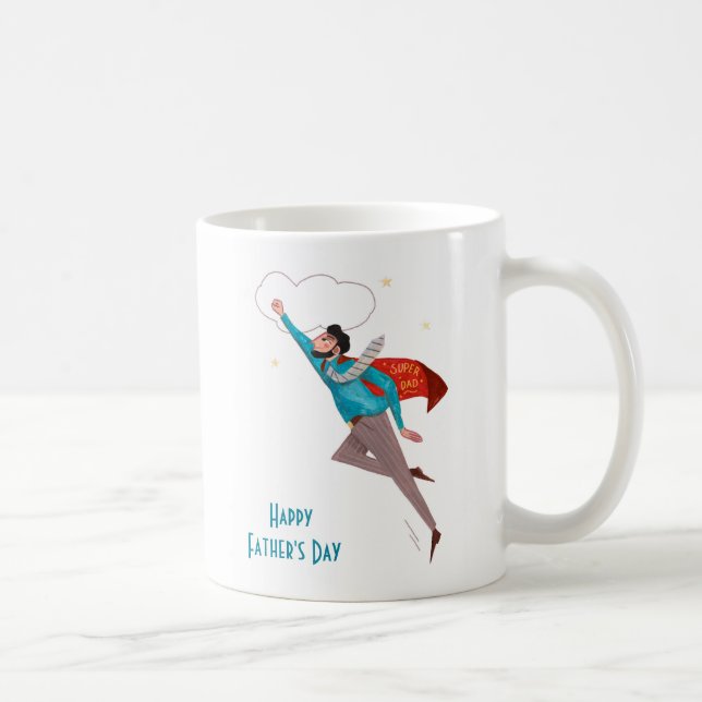 Mug Fête des pères Superhero (Droite)