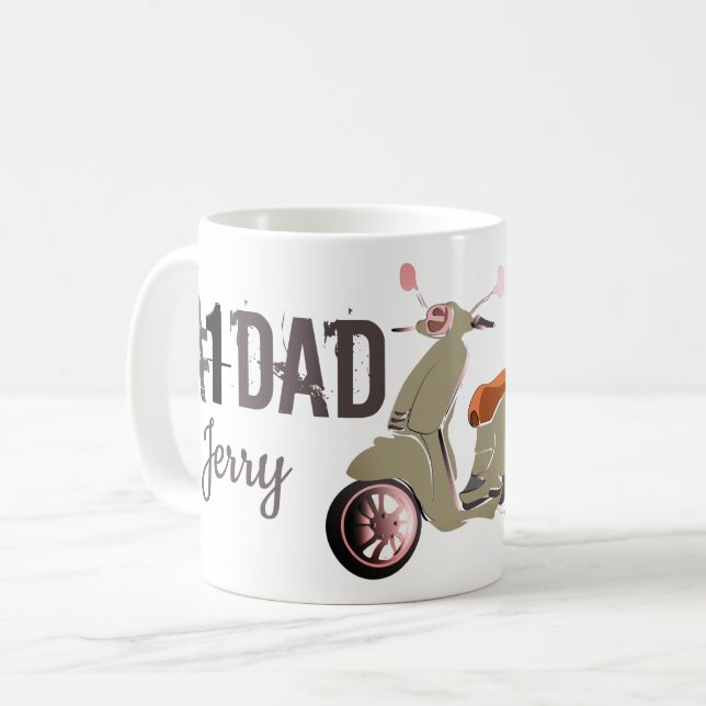 Mug Fête des pères Vespa (Devant gauche)
