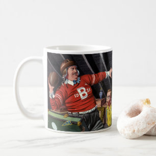 Mug Fête des pères vintage, Sports Football papa et so