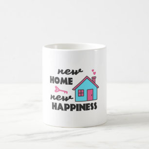 Mug Fête du réchauffement de la maison Nouveau Accueil
