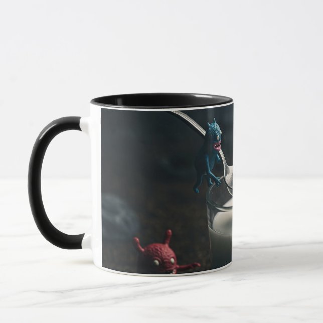 Mug Fête Monstrueuse : Lait et sucre (Gauche)