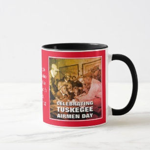 Mug Fête personnalisée de l'AÉRONEF TUSKEGEE