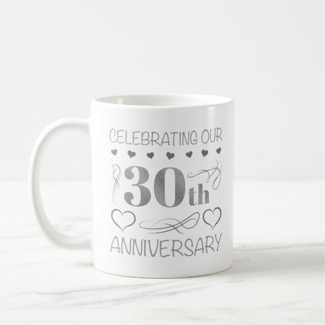 Mug Fêter notre 30e anniversaire (Gauche)