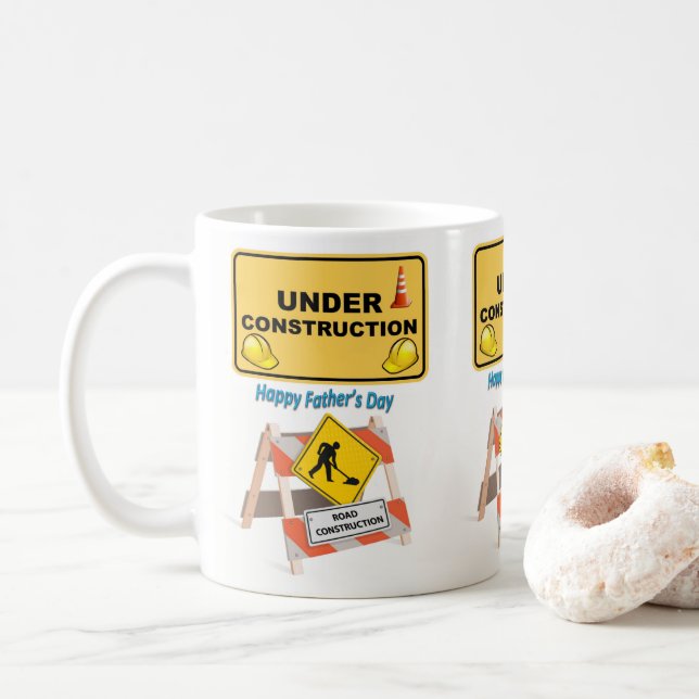 Mug Fêtes des pères (Avec donut)