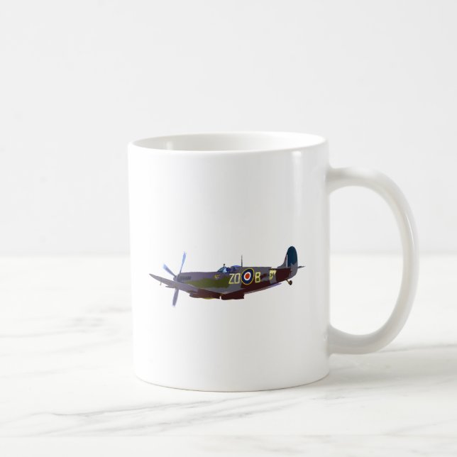 Mug Feu d'éclat de supermarine (Droite)