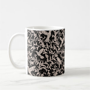 Mug Feuillage des colibris anthracite