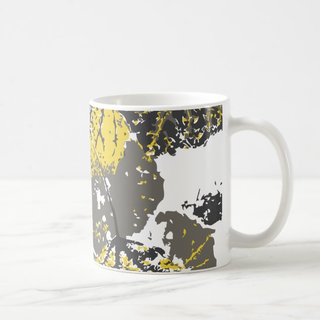 Mug feuille aspen (Droite)