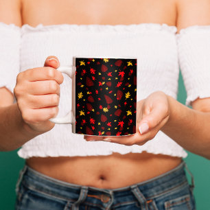 Mug feuille colorée