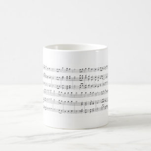 Mug Feuille de musique