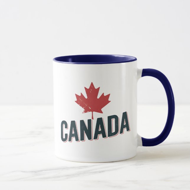 Mug Feuille d'érable du Canada (Droite)