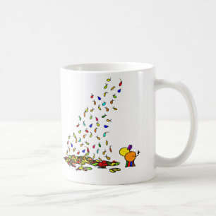Mug feuille en baisse