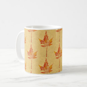Mug Feuille nature Imprimer la feuille d'érable d'auto