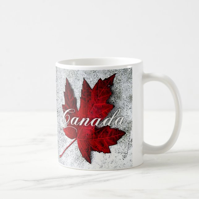 Mug feuille rouge Canada (Droite)