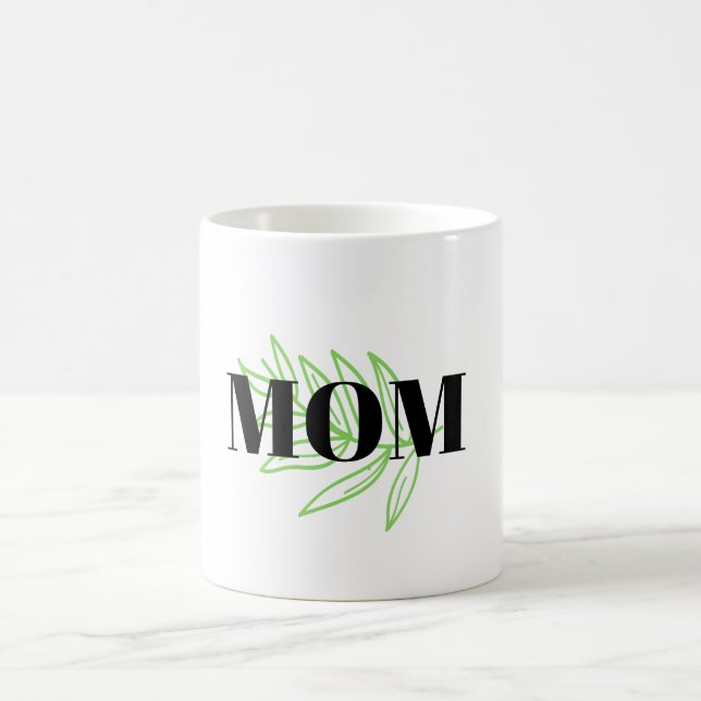 Mug feuille verte (Centre)