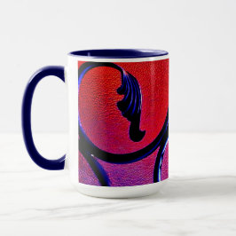 Mug Feuilles arc-en-ciel