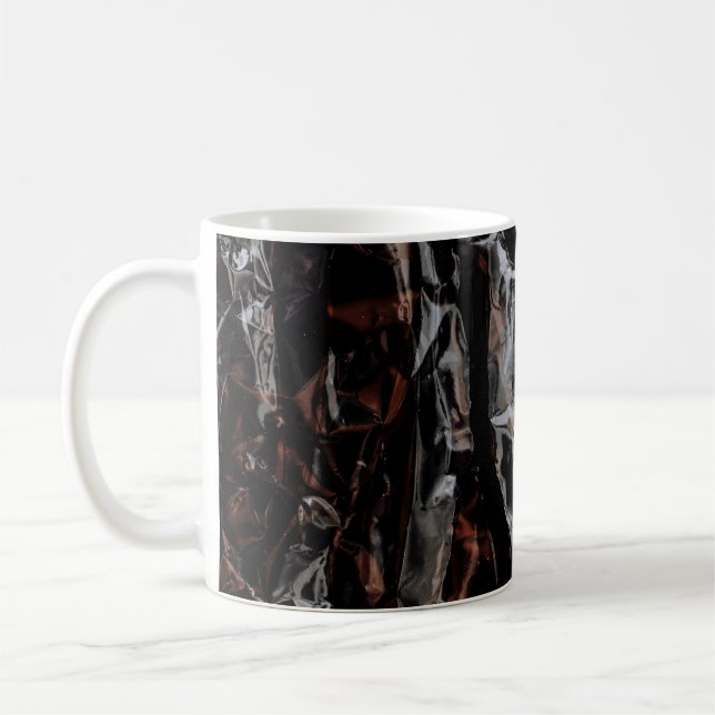 Mug feuilles Brown et blancs séchés (Gauche)