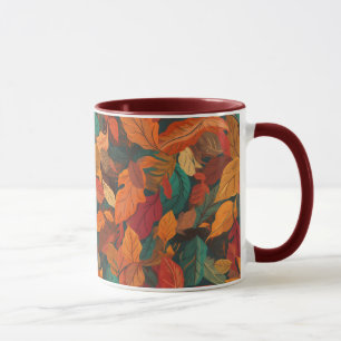 Mug Feuilles d'automne colorées