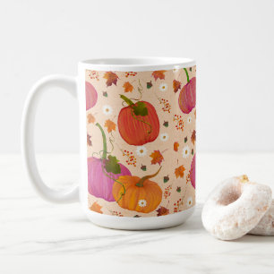 Mug Feuilles d'automne des Citrouilles fantaisistes
