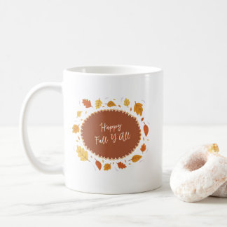 Mug Feuilles d'automne Joyeux Automne Action de grâce