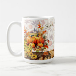 Mug Feuilles d'automne récolte automne Thanksgiving Mu