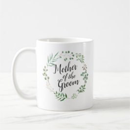 Mug Feuilles de couronne vert botanique | Mère De La S