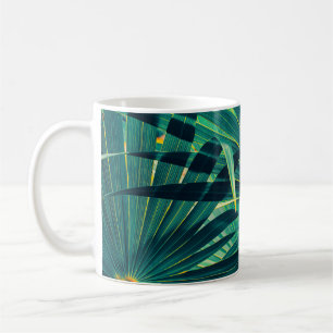 Mug Feuilles de palmiers tropicaux