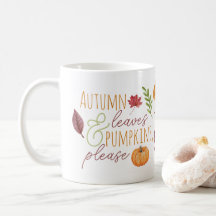 "Feuilles et Citrouilles d'automne, s'il vous plaî