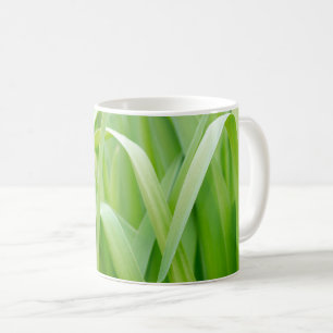 Mug Feuilles fraîches de plante verte