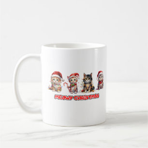 Mug Feux de Noël et de Chat