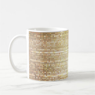 Mug Feux de stade, arrière - plan néon abstrait.