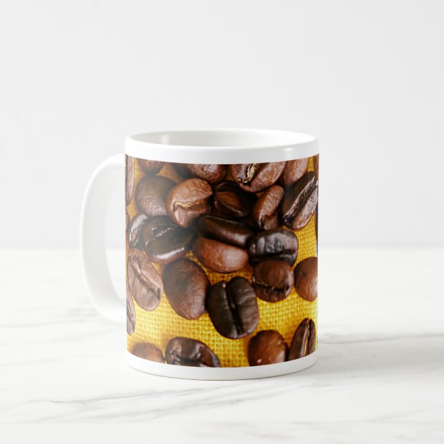 Mug Fèves de café (Devant gauche)