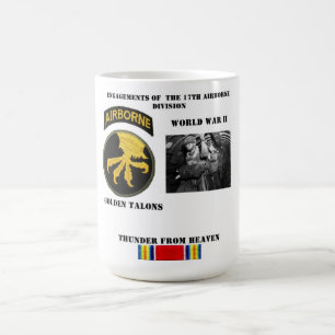 Mug Fiançailles de la 17ème Division Aéroportée
