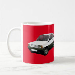 Mug Fiat Panda 30 / 45 rouge