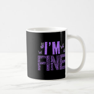 Mug Fibromyalgie fine guerrier Fibro Sensibilisation V