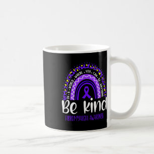 Mug Fibromyalgie Sensibilisation Leopard arc-en-ciel C
