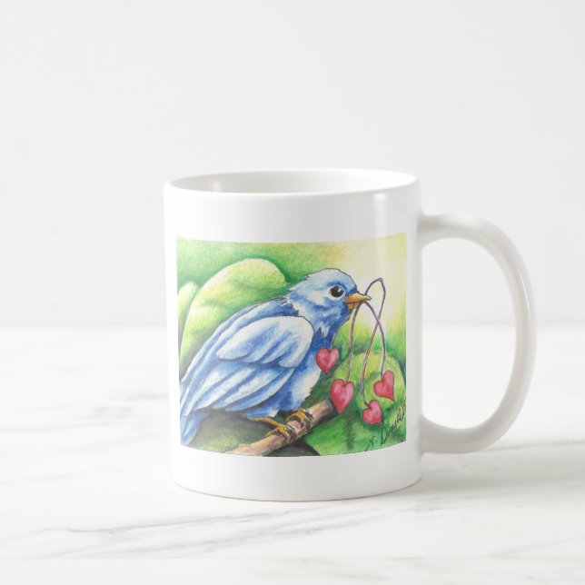 Mug Ficelles de coeur (Droite)