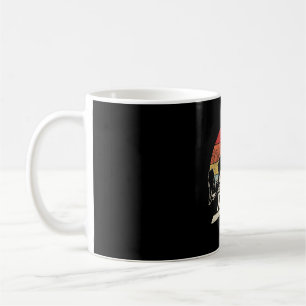 Mug Fichez le camp graphique rétro vintage de randonné