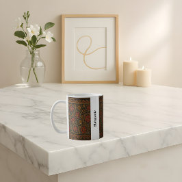 Mug Fichier de conception de nom de style médiéval per