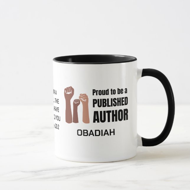 Mug FID NOIR PUBLIÉ AUTEUR Melanin Christian (Droite)