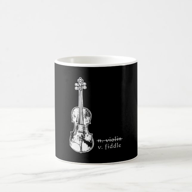 Mug Fiddle Not Violin Bluegrass Country Music Don (Centre)