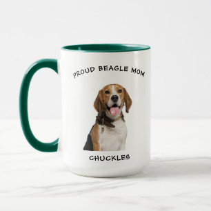 Mug Fier Beagle Maman Personnalisé Animaux de compagni