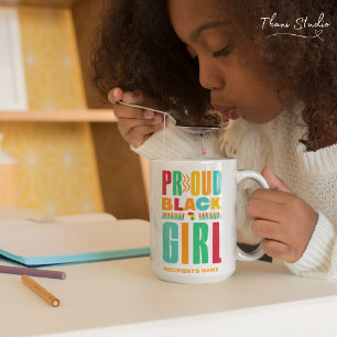 Mug Fier Black Girl Noire Histoire Mois Famille