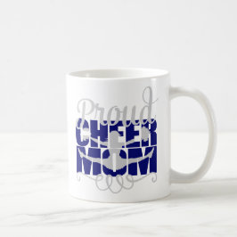 Mug Fier Cheer Maman en bleu