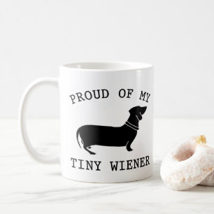 Mug Fier de ma petite citation de Dachshund drôle Wien