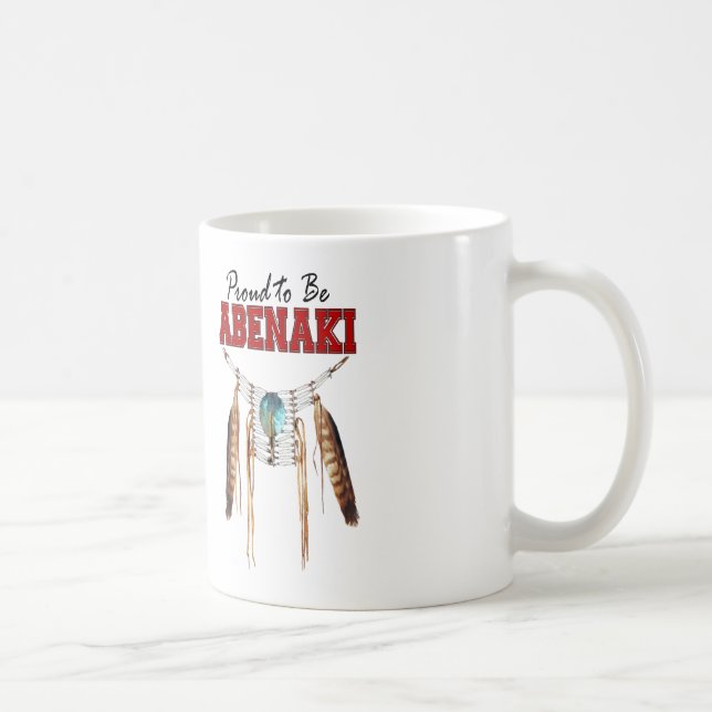Mug Fier d'être Abenaki (Droite)